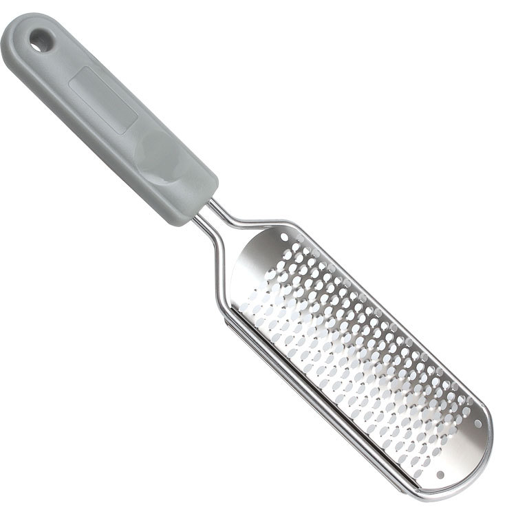 Cross-border stainless steel foot scraper to remove dead skin foot scraping knife to repair calluses foot stone foot rubbing plate to grind skin pedicure knife tool