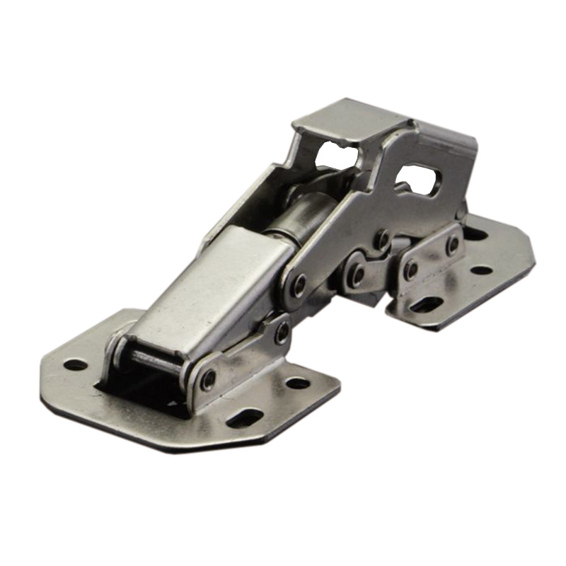 Surface-mounted hinge 3 inch cabinet Bridge hinge frog marble hinge non-opening slot cabinet door furniture cushioning hinge
