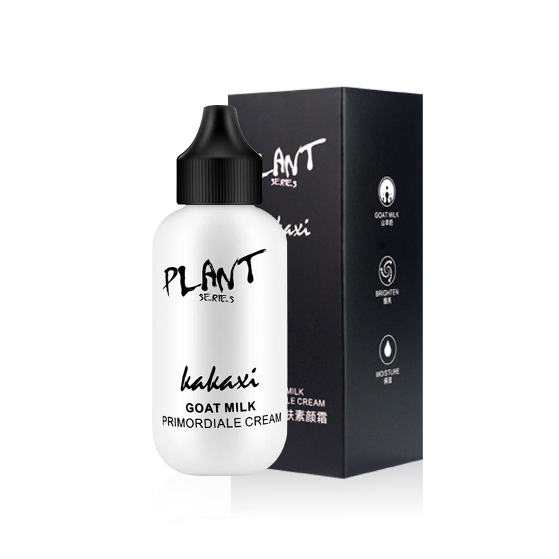 Lazy people make-up cream goat milk refreshing concealer hydrating moisturizing waterproof base cream brighten skin color a generation of hair