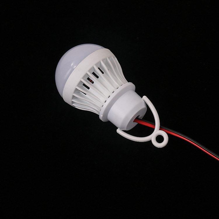 Светодиодная лампа низкого напряжения в стойле ночной рынок 12V Аккумуляторный автомобиль с кабелем в стойле 5VLED лампа с зажимом лампы