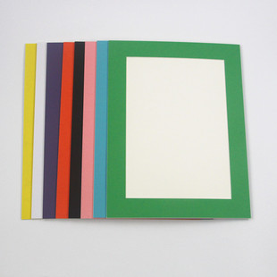 diy paper picture frame mounting 4k8kA3A4 cardboard photo frame children's picture frame Painting materials