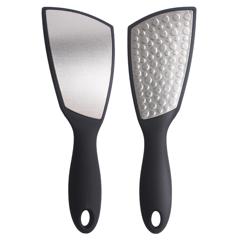 Factory wholesale double-sided stainless steel foot rubbing calloused foot filing dead skin foot grinding device explosions repair foot rubbing
