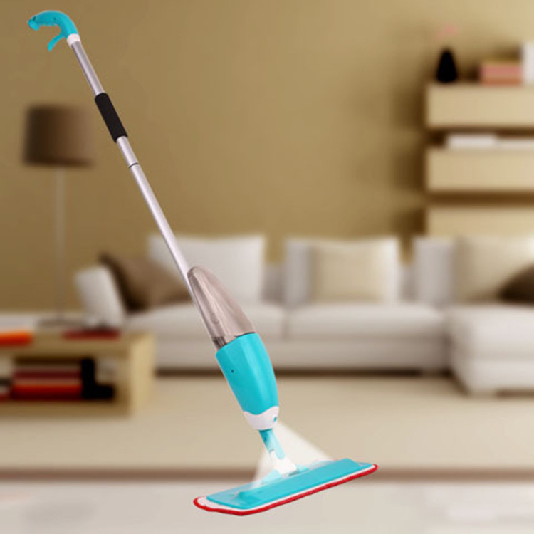 Cross-border Multifunctional Mop Four-in-One Lazy Flat Floor Mop Water Spray Spray Mop Household Mop for Hair