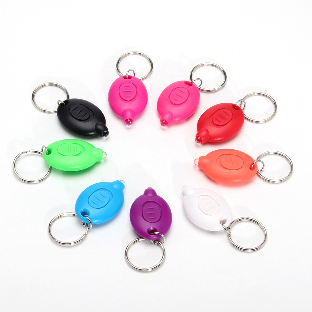 365-395nm purple light plastic LED keychain light blue light glasses toy creative gift promotional gift