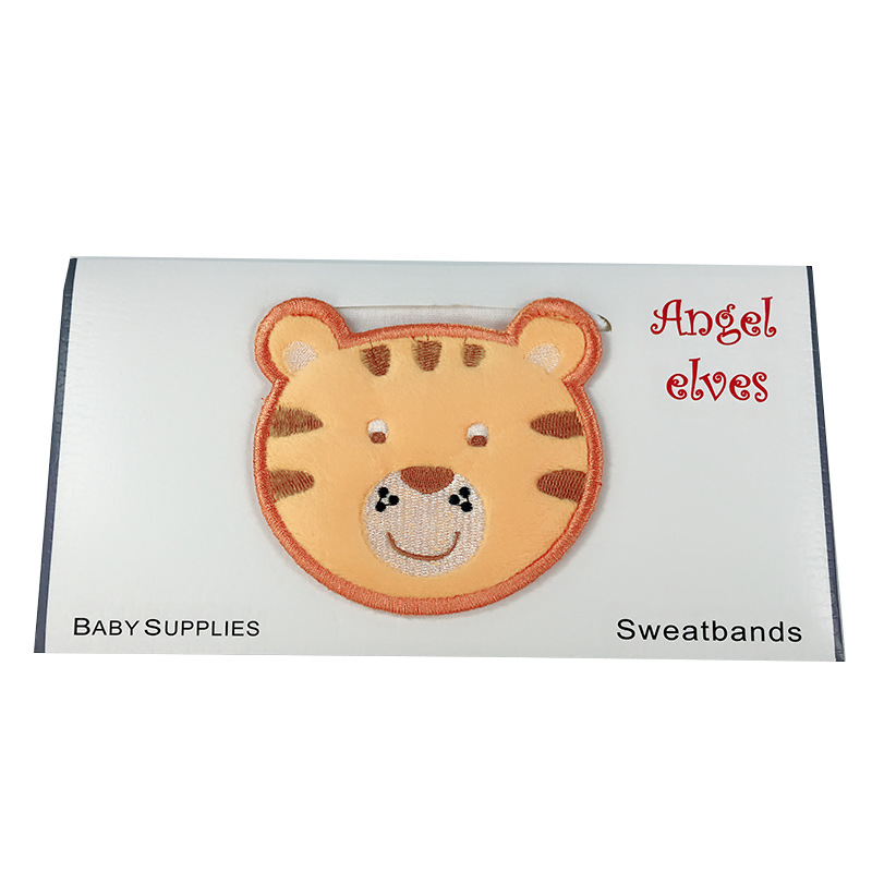 New Kindergarten Sweat-absorbent Towel Supplies Children's Pure Cotton Gauze Sweat Towel Baby Pad Back Towel 4 Layer Sweat-barrier Towel L Size
