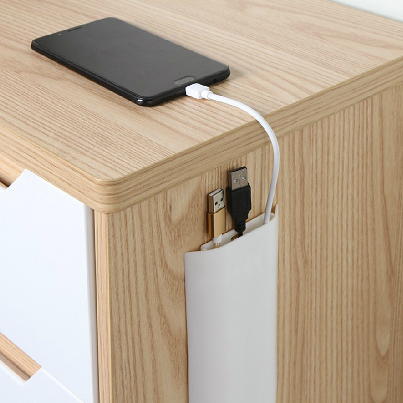 Wire storage box cable organizer data cable storage and arrangement router set-top box hub cover box holder