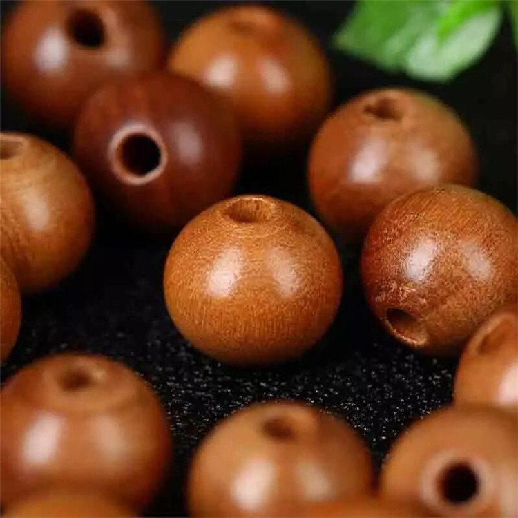 Shandong Qiao Linglong Peach Bead Feicheng Peach Bead String Baby Bracelet diy Bead Accessories Jewelry