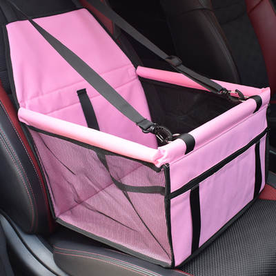 Factory Direct Pet car mat mesh bag breathable waterproof double layer pet car bag travel car mat