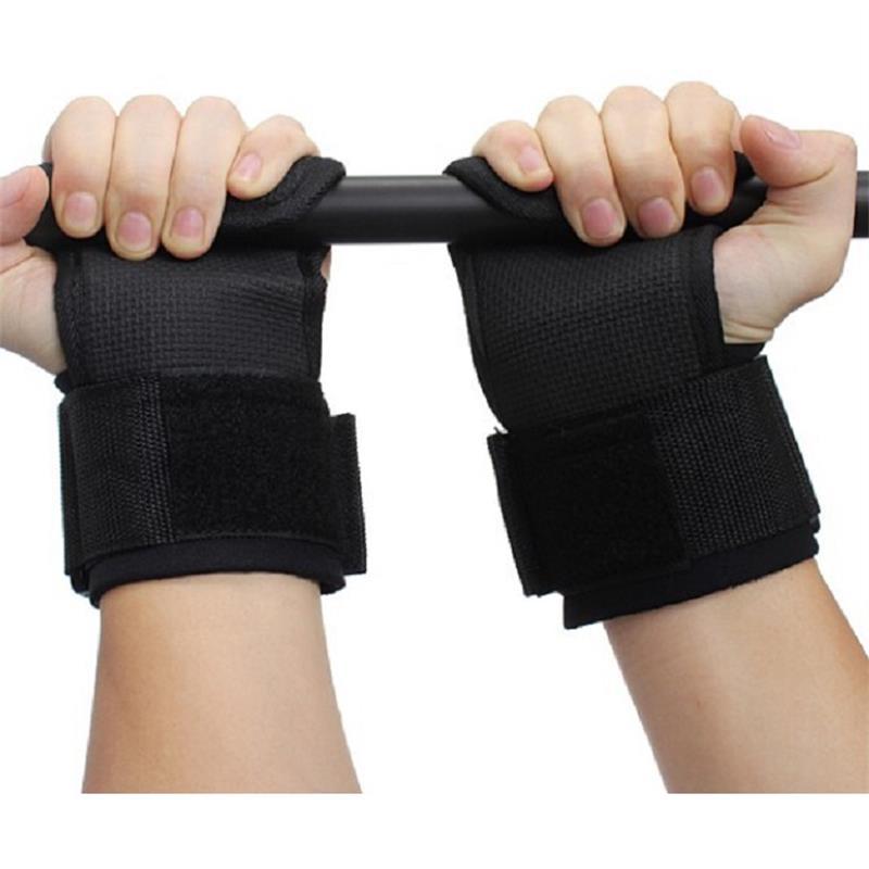 Cross-border weightlifting wrist protection non-slip palm protection gloves training barbell dumbbell weightlifting wrist strap