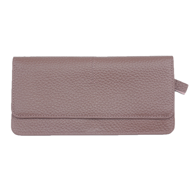 New Women's Long Multi-card Zipper Wallet Multi-function Large Capacity Simple Clutch Bag Coin Purse Wholesale Trendy