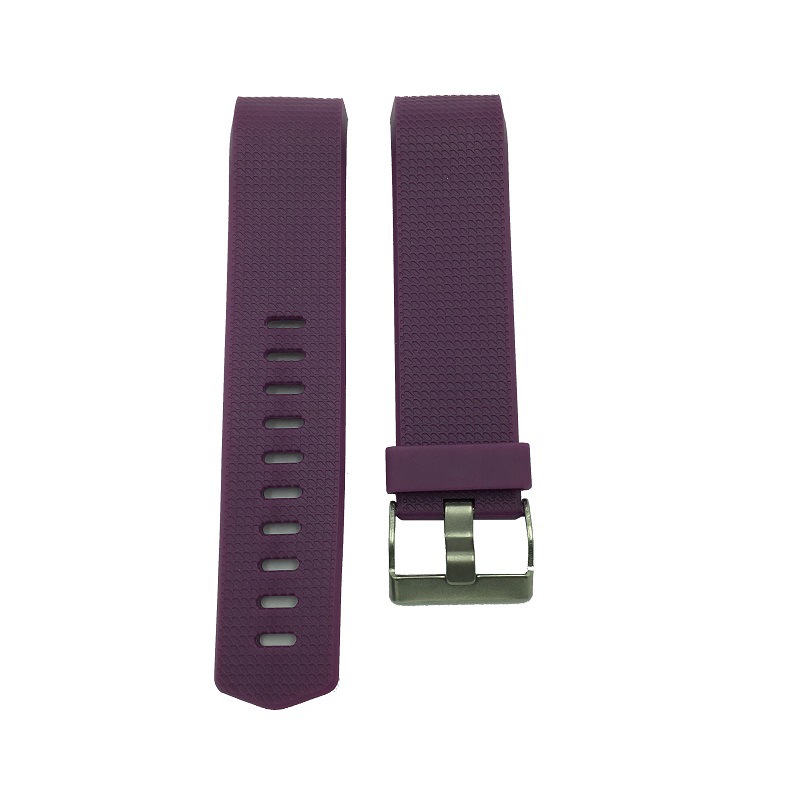 Fitbit charge2 strap small square silicone replacement wristband spot supply official