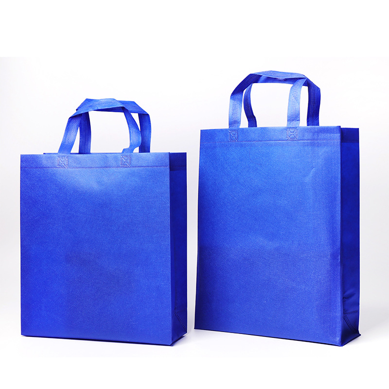 In stock non-woven bag film advertising clothing shopping bag three-dimensional folding portable non-woven bag small batch customization