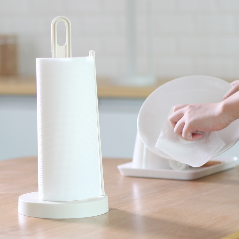 Creative Desktop Tissue Rack Kitchen Napkin Paper Shelf Punch-free Roll Paper Shelf Simple Three-dimensional Storage Rack