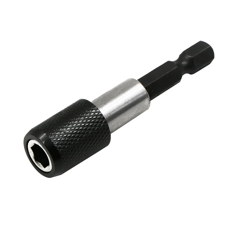 Hexagon handle 6.35mm quick release self-locking Rod extension rod electric drill screwdriver quick adapter Rod batch head extension rod