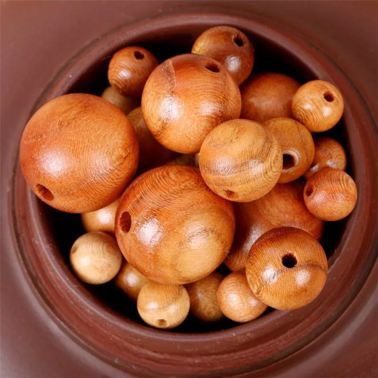Shandong Qiao Linglong Peach Bead Feicheng Peach Bead String Baby Bracelet diy Bead Accessories Jewelry
