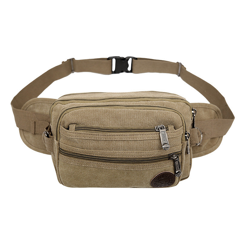 Waist Bag Outdoor Sports Waist Bag Casual Sports Canvas Waist Bag Multifunctional Mobile Phone Bag Tactical Medical Bag