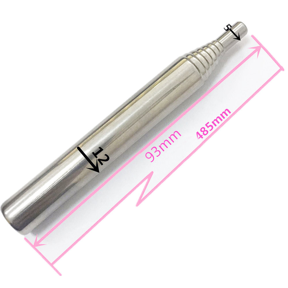New stainless steel blowing tube blowing fire barrel Pocket Bell camping fire tool retractable blowing Rod