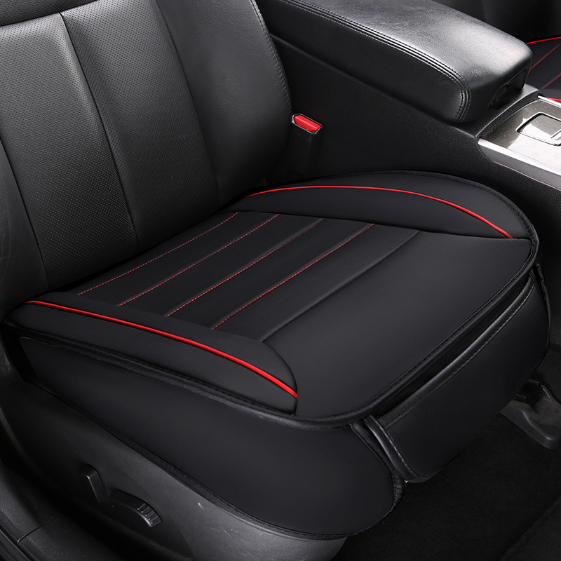Factory Direct supply popular car seat cushion all-inclusive multi-color matching non-backrest three-piece set four seasons Universal single seat cushion