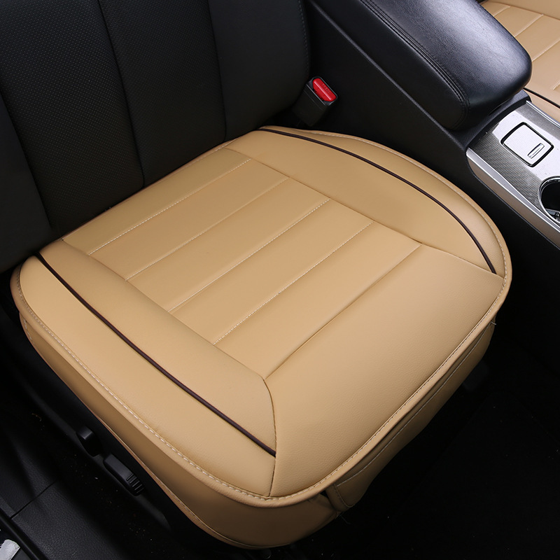 Factory Direct supply popular car seat cushion all-inclusive multi-color matching non-backrest three-piece set four seasons Universal single seat cushion