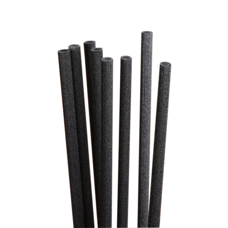Factory wholesale black fiber stick with good evaporation effect high-end aromatherapy accessories indoor deodorant aromatherapy stick