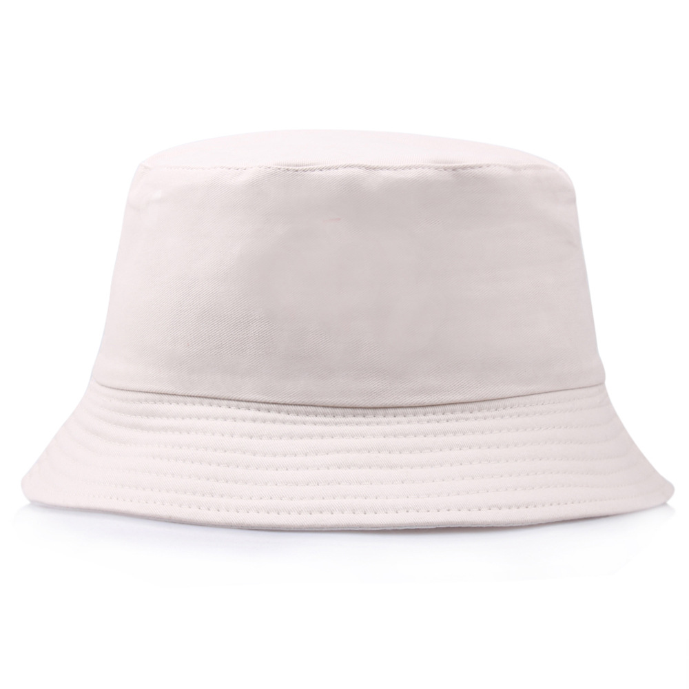 Personalized fisherman hat basin hat fashion hat flat sun hat sunscreen hat cotton round hat advertising hat printed logo