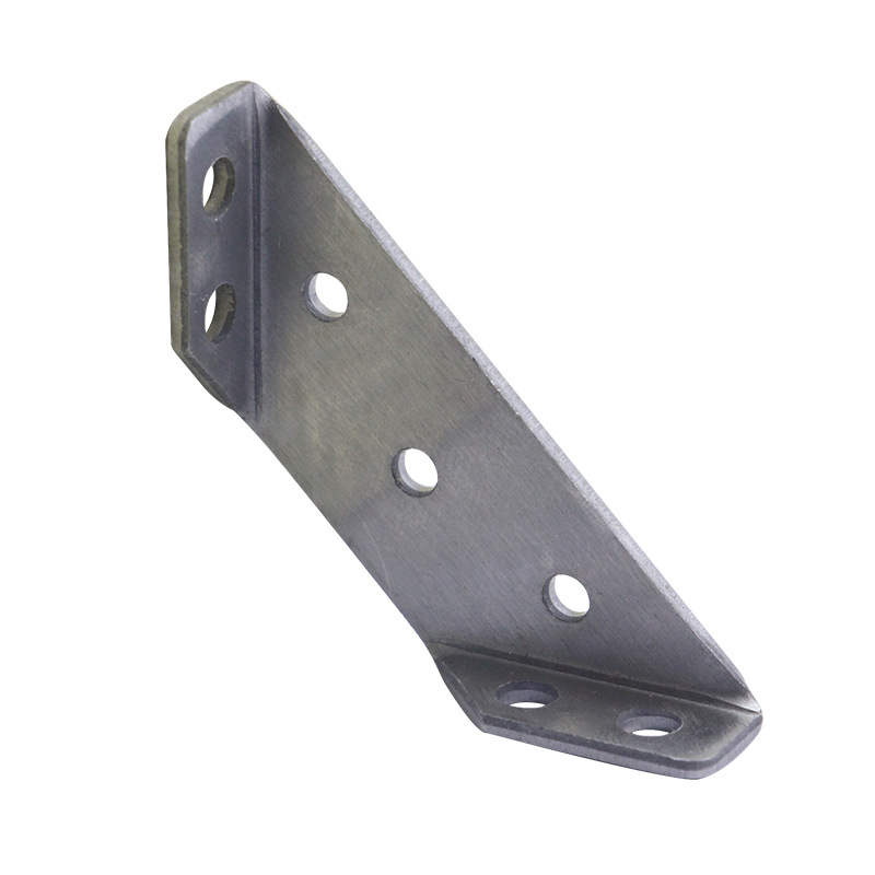 Stainless steel multi-functional small corner support frame furniture corner frame connector angle code triangle support frame three-side laminate