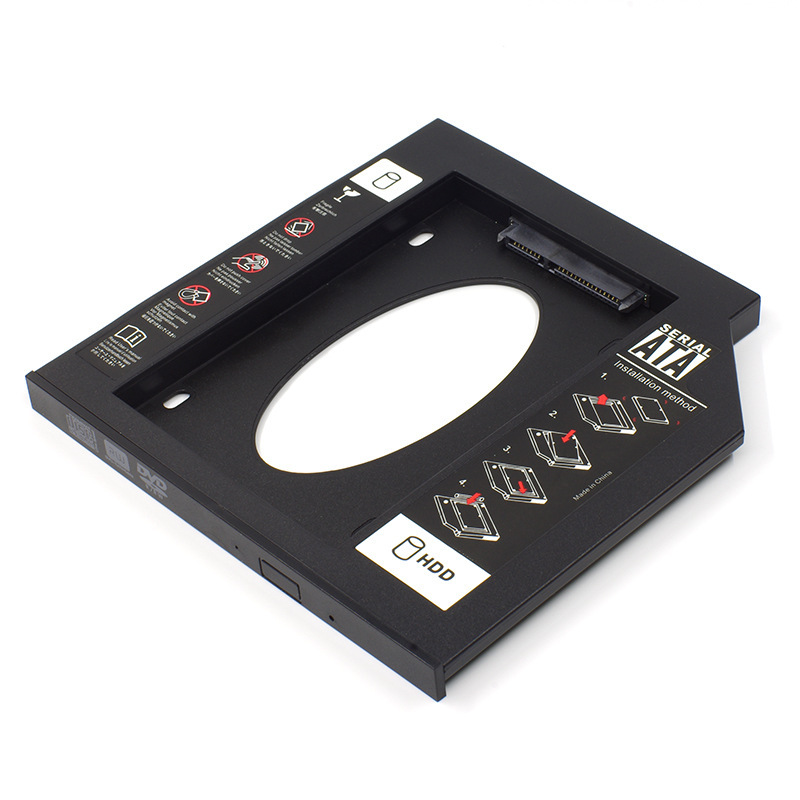 SATA3.0 solid state SSD bracket bracket plastic 12. 7MM 9.5mm hard disk bracket Notebook Optical drive position