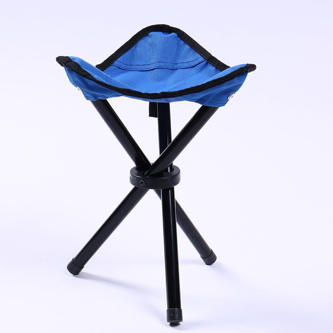 Outdoor Triangle Folding Stool Convenient Fishing Stool Folding Stool Three-legged Chair Triangle Foldable Chair