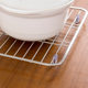 Ourunzhe 304 stainless steel tray heat insulation pad sink dishes storage drain rack kitchen anti-hot pot mat