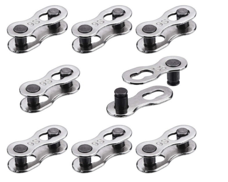 Factory Direct supply stainless steel 7/8/9/10s speed Mountain Bike Magic buckle chain card connector bicycle accessories