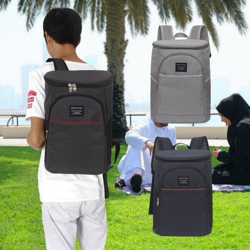 Trolis large capacity waterproof insulation bag outdoor shoulder picnic bag fresh-keeping refrigerated diagonal handbag