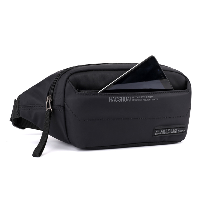 Cross-border special for new outdoor multi-functional waist bag fashion casual men's chest bag messenger bag running mountaineering waist bag