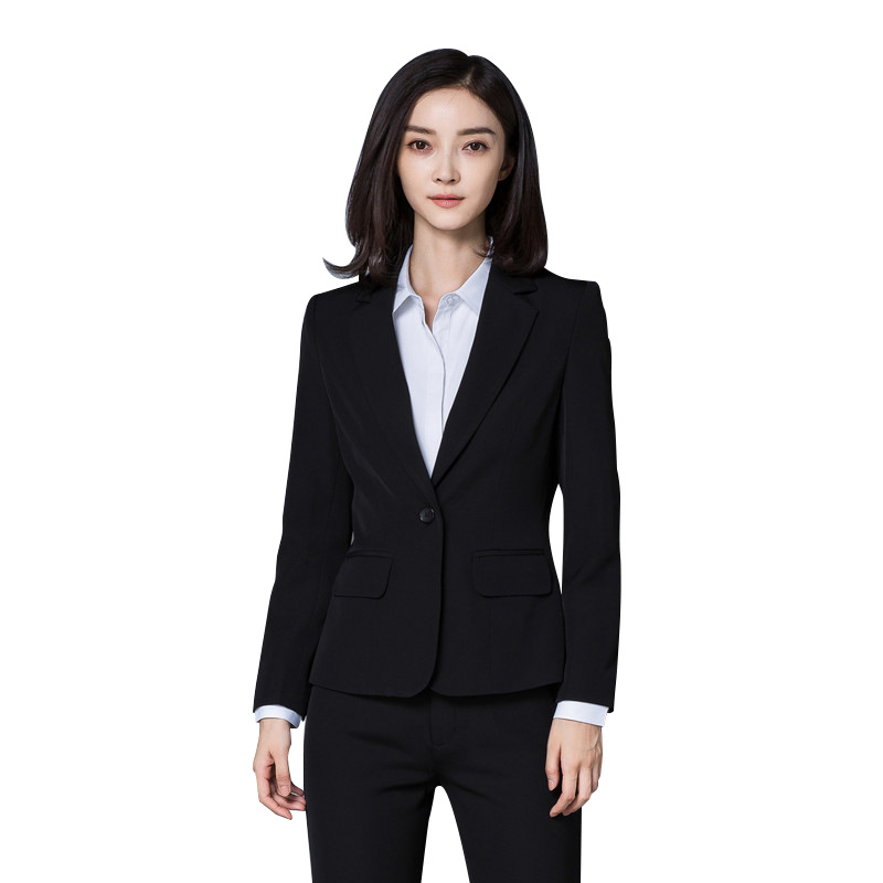 Fashion Ladies Professional Suit Long Sleeve 2024 Spring New Student Interview Work Clothes Suit Two-Piece Dress