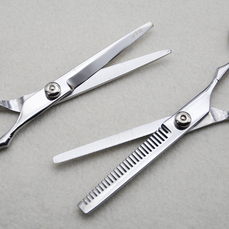 Barber scissors hairdressing scissors household scissors suit hair stylist special scissors hair cutting factory direct wholesale