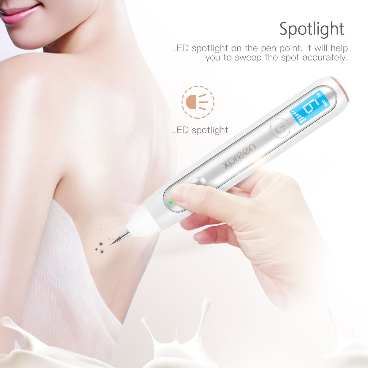 Foreign trade hot selling household mole removal instrument miniature spot scanning instrument factory direct sales