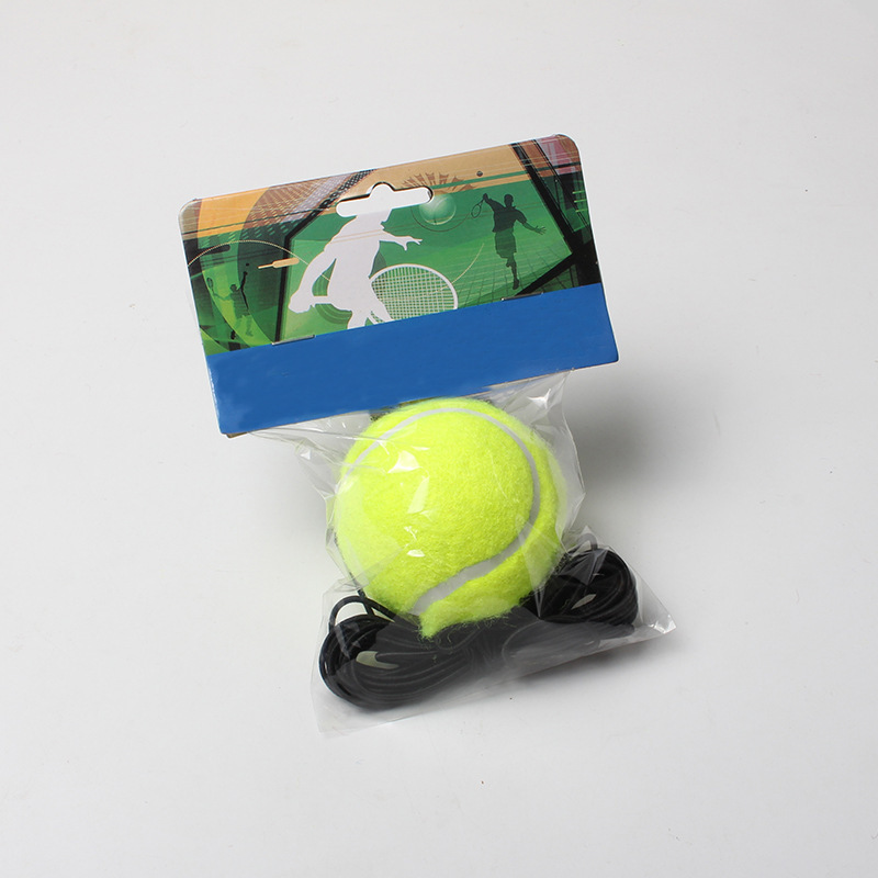 メーカー自営卸売りロープ付きトレーニングテニス一人トレーニング高弾力広場フィットネス線付きテニスボール|undefined
