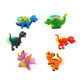Cross-border AliExpress Amazon European and American dinosaur ring female PVC ring children cartoon ring small gift