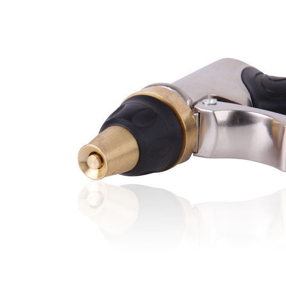 Electroplated gold high pressure water gun household pure copper high pressure multifunctional car wash water gun tool garden spray