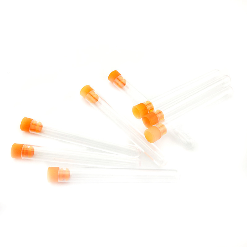 13 * 110mm transparent plastic needle bottle storage hand sewing needle storage bottle big eye needle barrel needle holder wholesale