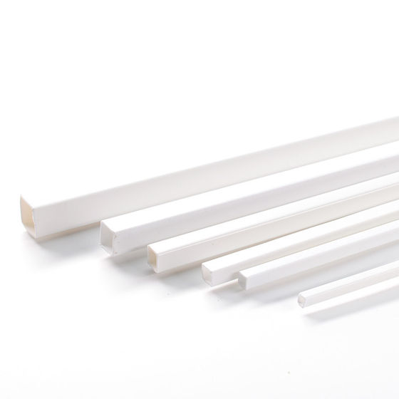 ABS square tube sand table building model material ABS hollow square tube model transformation plastic tube manual DIY material