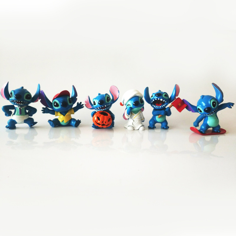 6 Halloween pumpkin stitch decoration star baby hand-made model car decoration cartoon bouquet doll