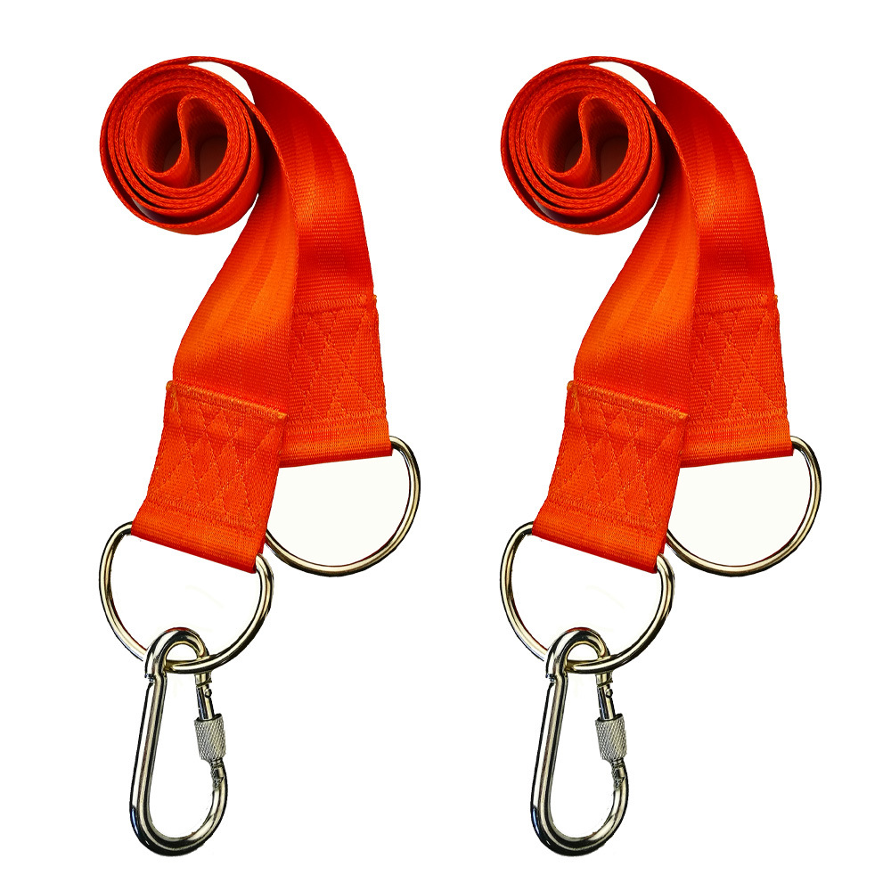 Outdoor Hammock Chrysanthemum Rope Connecting Rope Outdoor Swing Belt Indoor Yoga Sling Rope Swing Rope Polyester Hammock Strap