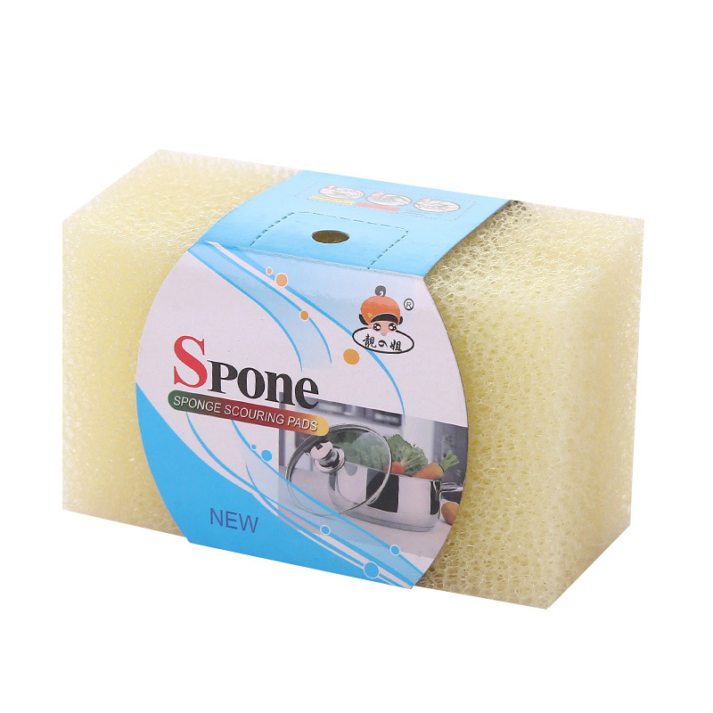 Hardened bionic loofah sponge kitchen cleaning sponge water filter loofah filter net cotton 2 pieces