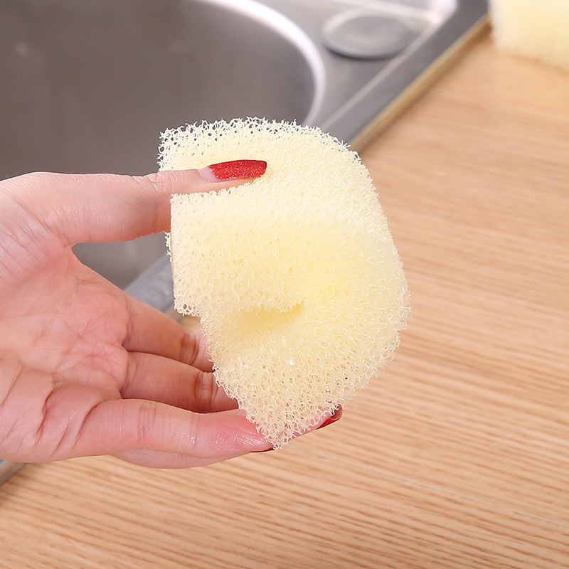 Hardened bionic loofah sponge kitchen cleaning sponge water filter loofah filter net cotton 2 pieces