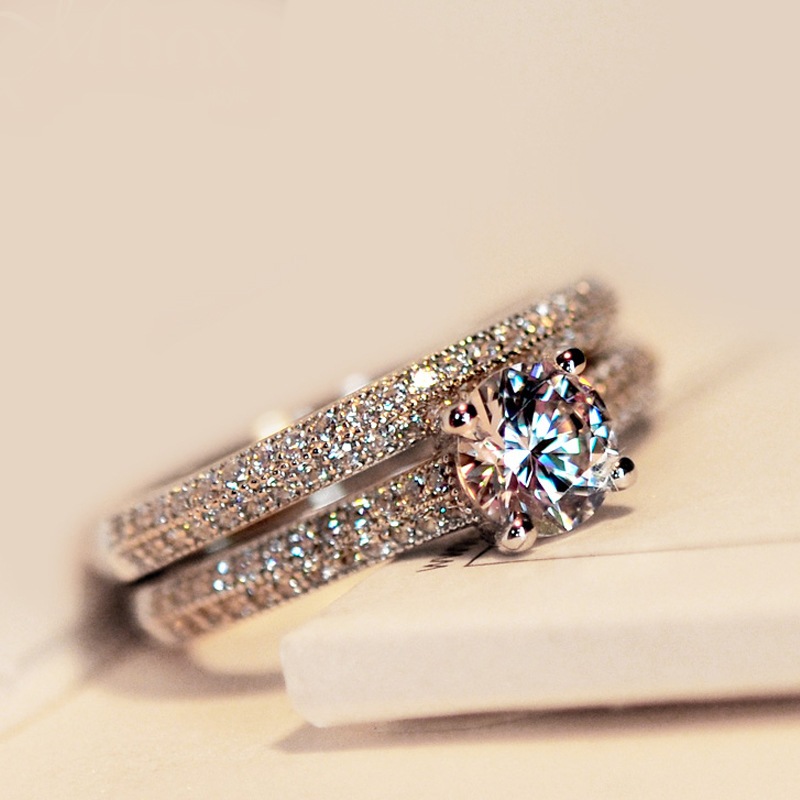 臻荣 Цирконий, модное обручальное кольцо, Aliexpress, микроинкрустация, европейский стиль
