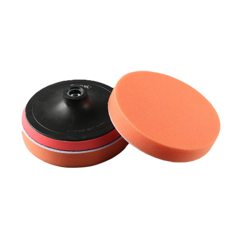 Cross-border car polishing disc self-adhesive polishing waxing suit sponge wheel wool wheel wave Plane 9 pieces suit