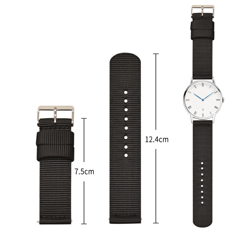 Spot wholesale color nylon strap for Samsung smart watch strap 18mm20mm22mm quick release strap