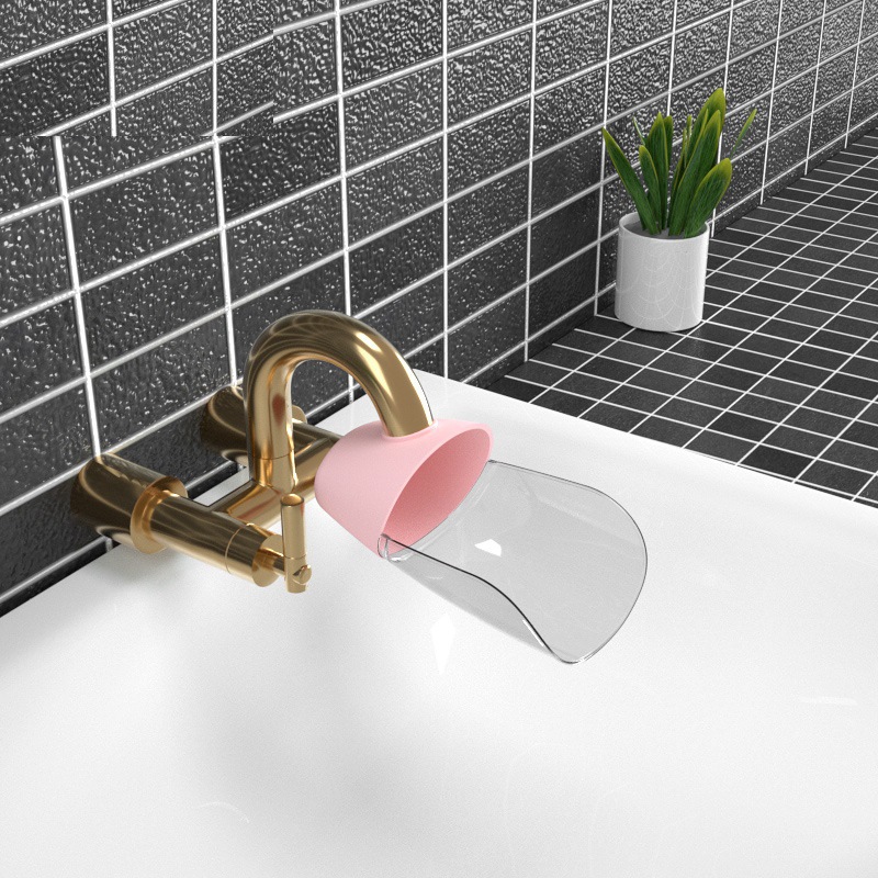 Cross-border socket can be cut children's faucet splash-proof extender baby guide sink cartoon extender hand washing device