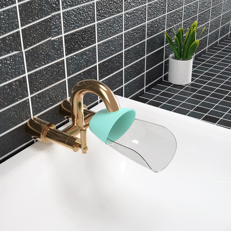 Cross-border socket can be cut children's faucet splash-proof extender baby guide sink cartoon extender hand washing device
