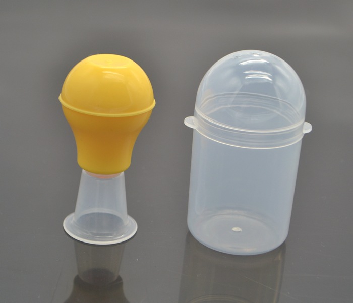 Pregnant women's nipple inverted silicone Retractor with box girl's breast flat depression suction device nipple corrector